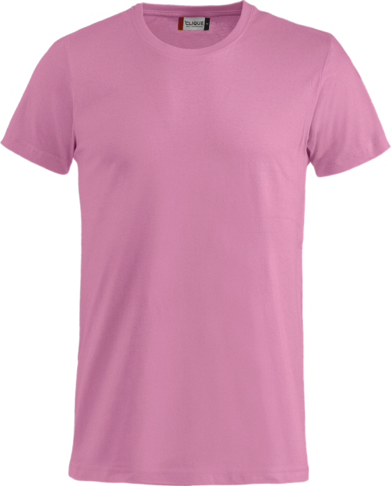 Clique - Basic Bomulds T-Shirt Børn - Bright Pink