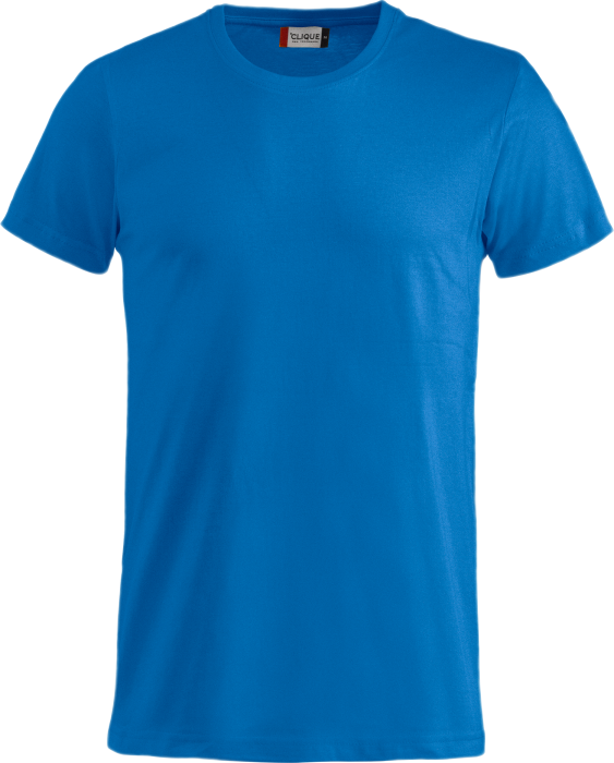 Clique - Basic Bomulds T-Shirt Børn - Royal blå