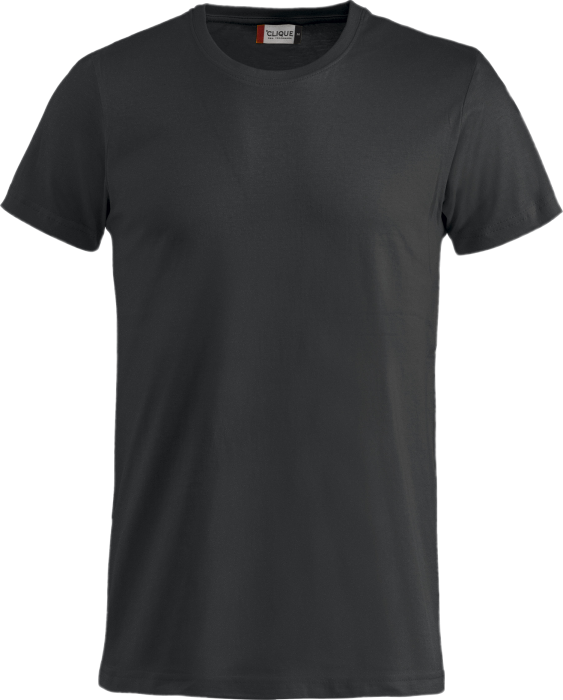 Clique - Basic Bomulds T-Shirt - Sort
