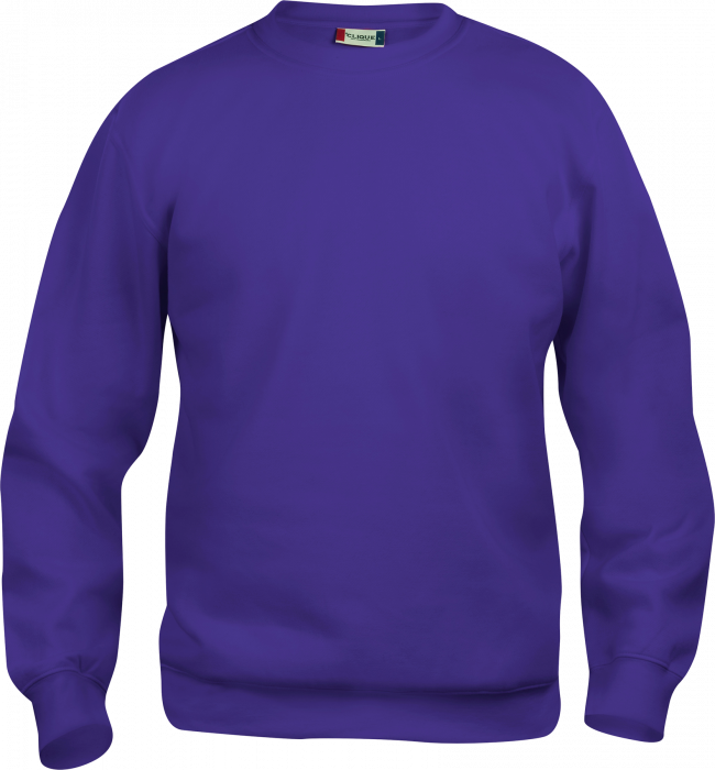 Clique - Sweatshirt I Bomuld - Strong Purple