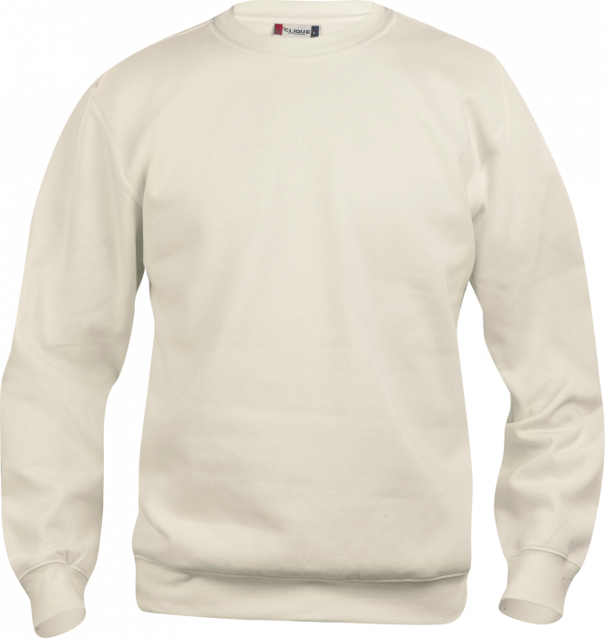 Clique - Sweatshirt I Bomuld - Lys khaki