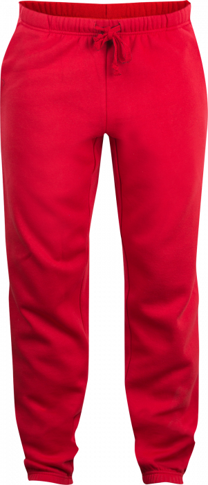 Clique - Basic Sweat Pants In Cotton - Vermelho