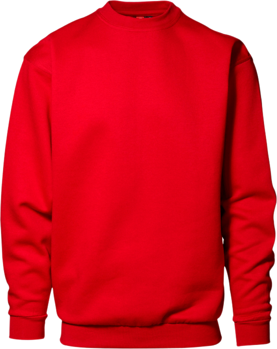 ID - Pro Wear Klassisk Sweatshirt - Rød