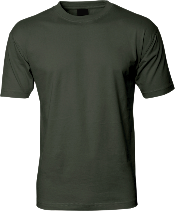 ID - Cotton Game T-Shirt - Bottle Green