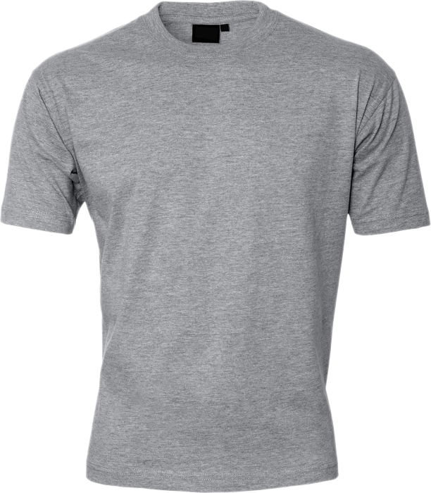 ID - Bomulds Game T-Shirt - Grå Melange