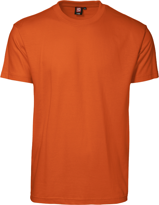 ID - Cotton T-Time T-Shirt Adults - Orange
